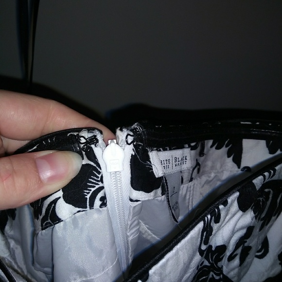 EUC STRAPLESS WHBM DRESS SZ 2 - Picture 6 of 6